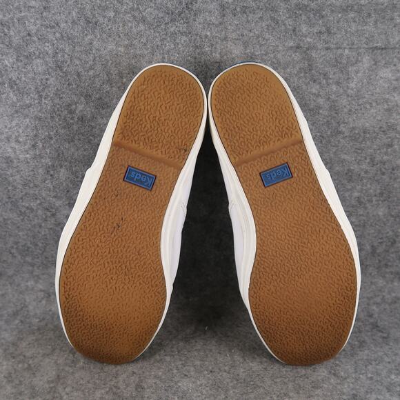 Keds Shoes Womens 9 Casual Sneakers Trainers Champion Lace Up Low White Leather - Picture 11 of 13